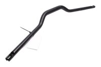 Black handlebars, 22mm/28mm, universal tubular handlebars for motorcycle conversions Triumph universell