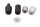 Handlebar weights set, covers rear left right Triumph universell
