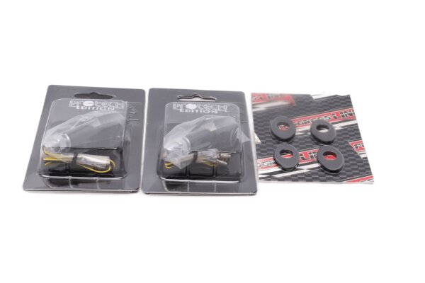 Kit de clignotants LED universels RC-10 noir droite gauche universal Zubehör