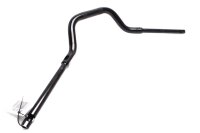 Tapered handlebar, black, 22mm/32mm cable routing Triumph universell
