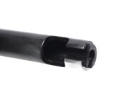 Tapered handlebar, black, 22mm/32mm cable routing Triumph universell