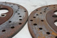Dischi freno anteriori forati, coppia di sistemi frenanti, arrugginiti Ducati 906 Paso ZDM906 89-92