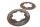 Dischi freno anteriori forati, coppia di sistemi frenanti, arrugginiti Ducati 906 Paso ZDM906 89-92