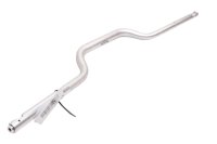 Zilverkleurig stuur, 22 mm/28 mm, gebogen, universele aluminium buis Triumph universell
