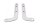 Radiator mounting bracket set right left radiator mounting Triumph universell