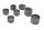 Exhaust gasket set, sealing rings, exhaust sealing ring Triumph universell