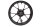 Cerchio ruota posteriore, lega leggera, 9 razze, attacco disco freno Honda CB 300 F 17-17