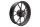 Cerchio ruota posteriore, lega leggera, 9 razze, attacco disco freno Honda CB 300 F 17-17