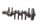Crankshaft, drive shaft, engine shaft, gear 1481 BMW K 1100 RS K589 0522 92-96