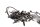 Engine screw set, screw set, mounting bracket Yamaha XV 535 H Virago 2YL 88-95