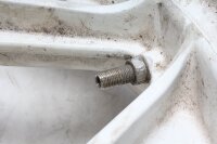 Framhjulsfälg vit 17 tums bromsskivfäste Ducati 906 Paso ZDM906 89-92