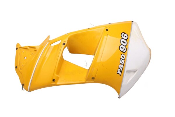 Vasen sivupaneelin lista, keltainen/valkoinen, 48060071A Ducati 906 Paso ZDM906 89-92