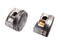 Coppia pistone cilindro anteriore posteriore fasce elastiche Yamaha XV 535 H Virago 2YL 88-95