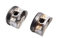 Coppia pistone cilindro anteriore posteriore fasce elastiche Yamaha XV 535 H Virago 2YL 88-95