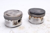 Coppia pistone cilindro anteriore posteriore fasce elastiche Yamaha XV 535 H Virago 2YL 88-95