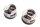 Coppia pistone cilindro anteriore posteriore fasce elastiche Yamaha XV 535 H Virago 2YL 88-95