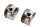 Coppia pistone cilindro anteriore posteriore fasce elastiche Yamaha XV 535 H Virago 2YL 88-95