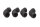 Intake manifold set, carburetor rubber, rubber manifold BMW K 1100 RS K589 0522 92-96