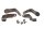 Fairing bracket set, fairing support BMW K 1100 RS K589 0522 92-96