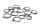 Slangklämma set, spännbandsklämma BMW K 1100 RS K589 0522 92-96