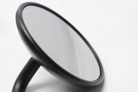 Round black handlebar mirror set left right classic Triumph universell