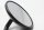 Round black handlebar mirror set left right classic Triumph universell