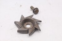Water pump impeller, cooling system, vane wheel, impeller, shaft BMW K 1100 RS K589 0522 92-96