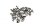 Screw set fairing frame Ducati Multistrada 620 ZDMA103AA 05-07