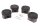 Piston set, piston rings, piston pin, engine BMW K 1100 RS K589 0522 92-96