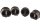 Piston set, piston rings, piston pin, engine BMW K 1100 RS K589 0522 92-96