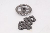Oliepomptandwiel, kettingwiel, oliepompketting Honda VTR 1000 Firestorm SC36 97-06