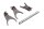 Skiftegafler, skiftestang, gearkasse, kobling Honda VTR 1000 Firestorm SC36 97-06