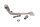 Bakre bromshandtag, bromspedal, pedalfäste BMW K 1100 RS K589 0522 92-96
