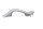 Rear right passenger grab handle, grab handle, luggage handle BMW K 1100 RS K589 0522 92-96