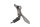Voetsteunmontage, links van de bestuurder, houder Honda VTR 1000 Firestorm SC36 97-06