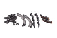 Timing chain, chain tensioner, guide rails Honda VTR 1000...