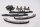 Timing chain, chain tensioner, guide rails Honda VTR 1000 Firestorm SC36 97-06