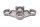 Bovenste vorkbrug, stuurkopbevestiging, klemblok Honda VTR 1000 Firestorm SC36 97-06