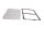 Radiator guard grille, grille frame, engine radiator BMW K 1100 RS K589 0522 92-96