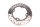 Takana reiitetty jarrulevy, terästä, 4,8 mm Honda VTR 1000 Firestorm SC36 97-06