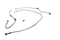 Set di tubi freno in treccia dacciaio doppi Ducati...