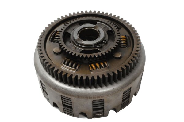 Clutch basket, complete clutch assembly, friction plates, springs Yamaha XJ 550 4V8 84-84
