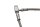 Steel braided brake line distributor double Triumph Rocket 2500 III GT 20-20