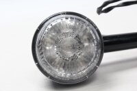 Blinker schwarz klar Glas Halter Triumph Bonneville 1200 EFI Bobber Black 20-20