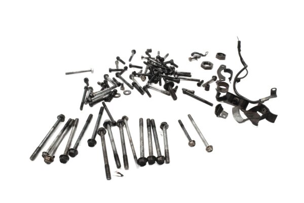 Engine bolt set, screw set, bracket, engine Yamaha XJ 600 H 51J 84-91