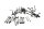 Engine bolt set, screw set, bracket, engine Yamaha XJ 600 H 51J 84-91