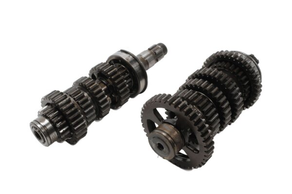 Gearbox shaft set, shift shaft, gears, complete Yamaha XJ 550 4V8 84-84