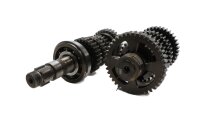 Gearbox shaft set, shift shaft, gears, complete Yamaha XJ 550 4V8 84-84