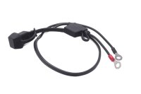 Ladekabel Batterieanschluss Sicherung Ringösen...