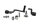Kit de conversion de levier de vitesses, transmission Triumph Trident 660 Euro 5 L101 21-23